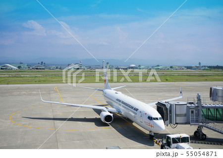 小松空港 離陸準備 小松空港 離陸準備 55054871