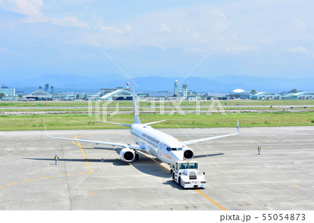 小松空港 離陸準備 小松空港 離陸準備 55054873