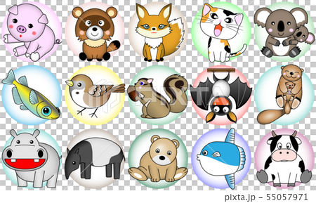 動物圖標01 動物圖標01 55057971