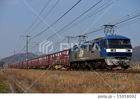コンテナ満載!EF210-8コンテナ貨物列車 コンテナ満載!EF210-8コンテナ貨物列車 55058092