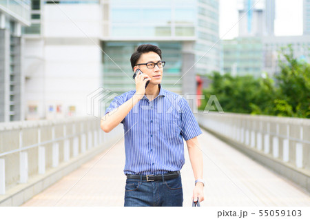 ビジネスマン オフィス カジュアル クールビズ ビジネスマン オフィス カジュアル クールビズ 55059103