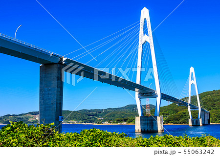 大島大橋　【長崎県西海市】 55063242