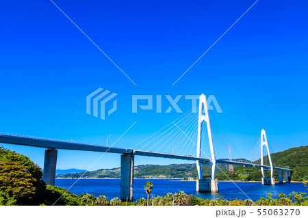 大島大橋　【長崎県西海市】 55063270
