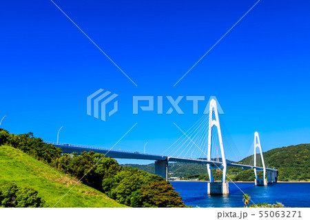 大島大橋　【長崎県西海市】 55063271