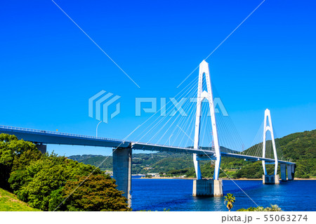 大島大橋　【長崎県西海市】 55063274