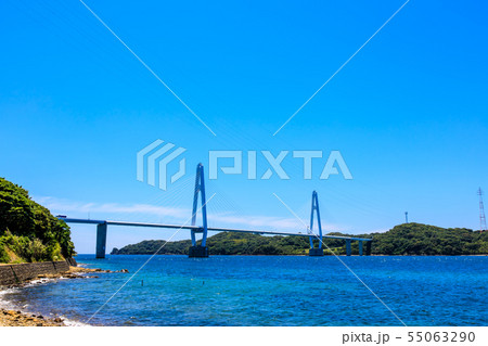 大島大橋　【長崎県西海市】 55063290