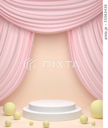 背景画像 台座 背景画像 台座 55063436