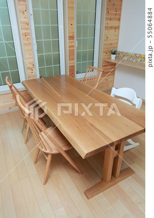 ダイニングテーブル (LDK 内覧 室内 屋内 部屋 マンション 一軒家 一戸建て コピースペース) 55064884