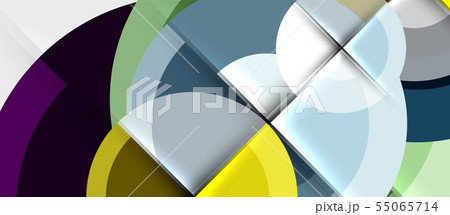 Geometric design abstract background - circles Geometric design abstract background - circles 55065714
