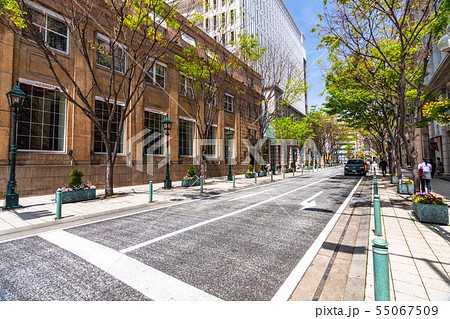 《兵庫県》神戸旧居留地の街並み 《兵庫県》神戸旧居留地の街並み 55067509