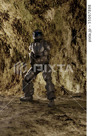 Future Space Marine in the Caverns 55067898