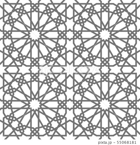 Islamic vector geometric ornaments based on 55068181