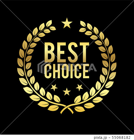 Golden Laurel Wreath. Best Choice Award. Golden 55068182