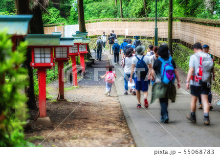 東京　高尾山　薬王院　表参道 55068783