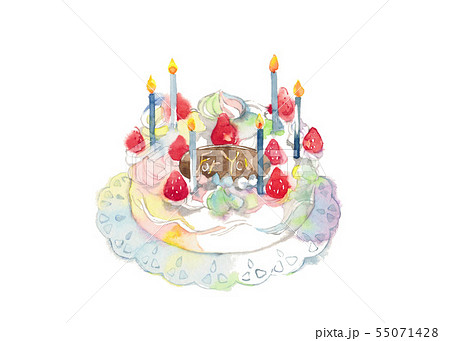 ホールケーキ、for you、七色 ホールケーキ、for you、七色 55071428