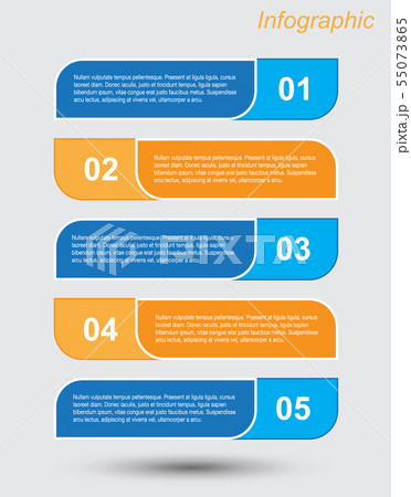 Info-graphic design template. Info-graphic design template. 55073865
