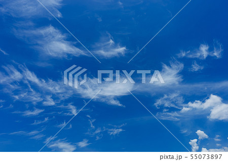 white fluffy clouds in the blue sky white fluffy clouds in the blue sky 55073897