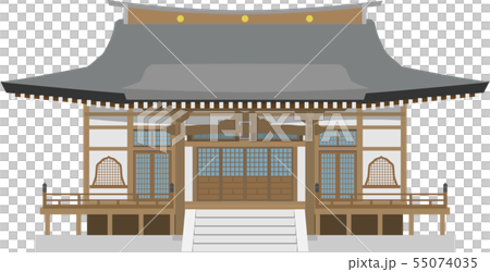 寺2のイラスト素材