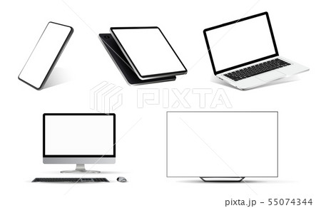 Mockups collection realistic devices 55074344