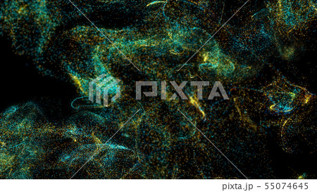 Colorful abstract of particles explosion. Colorful abstract of particles explosion. 55074645