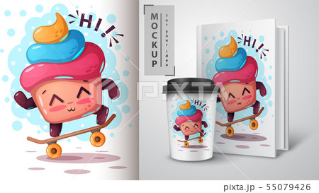 Skate cake - mockup for your idea 55079426