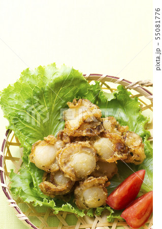 ベビーホタテの唐揚げ12 55081776