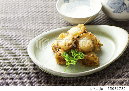 ベビーホタテの唐揚げ18 55081782