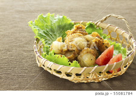 ベビーホタテの唐揚げ2 55081784