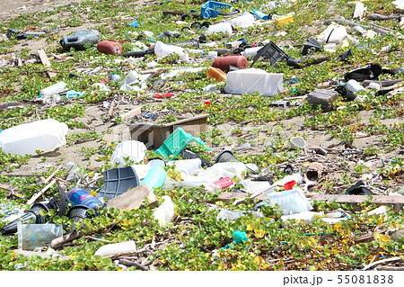 海岸のゴミ 海岸のゴミ 55081838