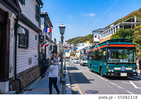《兵庫県》神戸北野異人館街・街並み 55082318