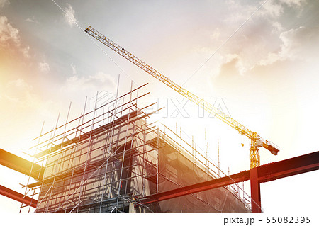 建設 建築 ビル 55082395