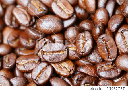 Close-up of Coffee beans Close-up of Coffee beans 55082777