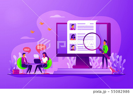 Human resources concept vector illustration 55082986