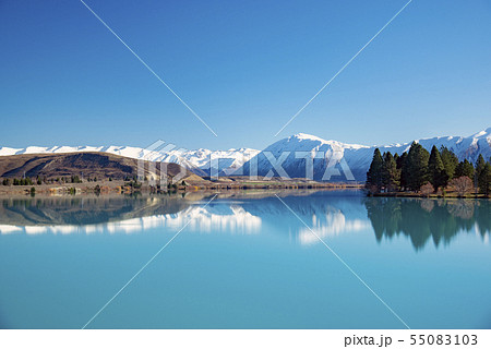 Lake Ruataniwha,South Island New Zealand 55083103