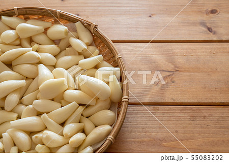 らっきょう　らくだ　（6月）　ざる 55083202