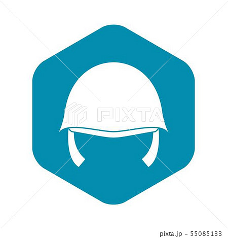 Military helmet icon, simple style 55085133