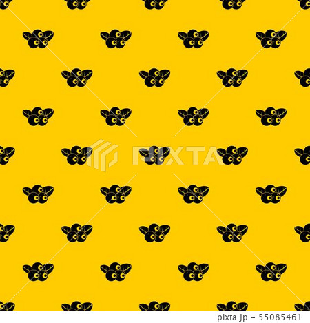 Blueberries pattern vector Blueberries pattern vector 55085461