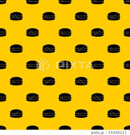Burger pattern vector 55086221