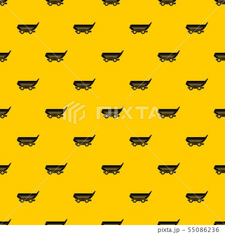 Car trailer pattern vector Car trailer pattern vector 55086236