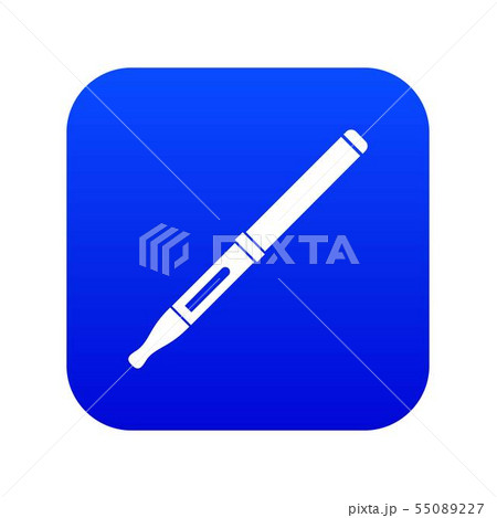 Mod and clearomizer in the kit icon digital blue Mod and clearomizer in the kit icon digital blue 55089227