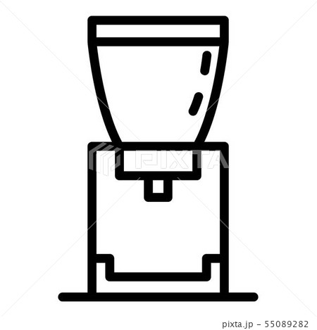 Filter coffee tool icon, outline style 55089282