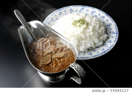 熱々出来立てカレーライス 熱々出来立てカレーライス 55093127