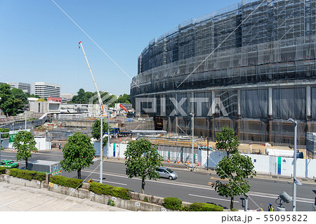 新国立競技場 建設中 新国立競技場 建設中 55095822