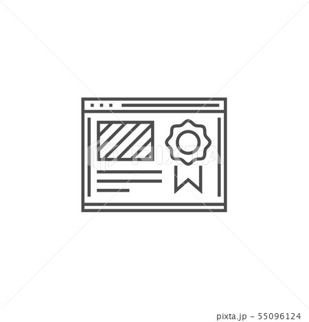 Website Ranking icon vector. 55096124