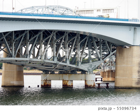 荒川河口橋 55096734