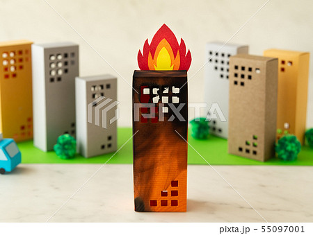 火事 火災 ビル マンション 高層マンション タワーマンション 火事 火災 ビル マンション 高層マンション タワーマンション 55097001