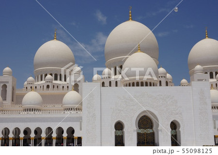 アブダビ シェイク・ザイード・モスクのメインホール 55098125