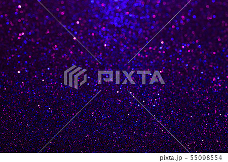 Glitter of the nightly glowing multicolored sky 55098554