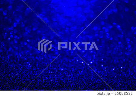 Shiny and glamorous festive glitter of blue color 55098555
