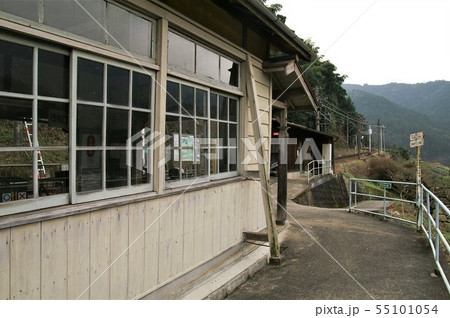 南海高野線　上古沢駅　和歌山 55101054